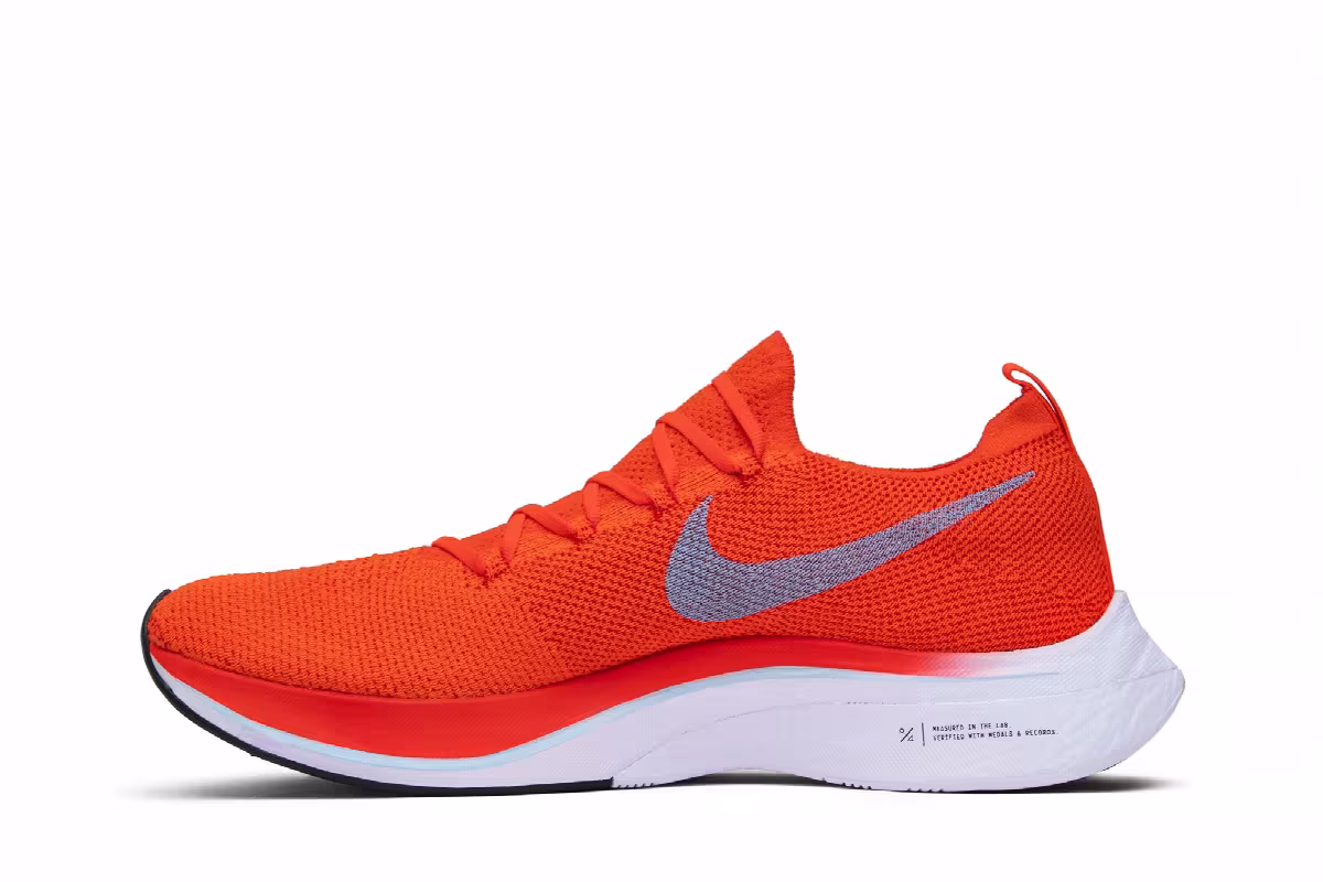 Nike Zoom Vaporfly 4% Flyknit Bright Crimson, view 4