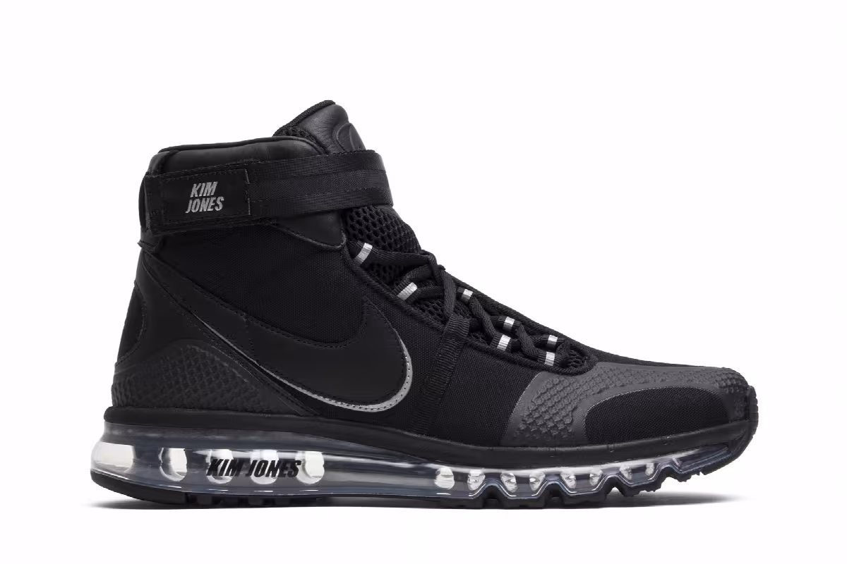 Kim Jones x Nike Air Max 360 High KJ Black, view 2