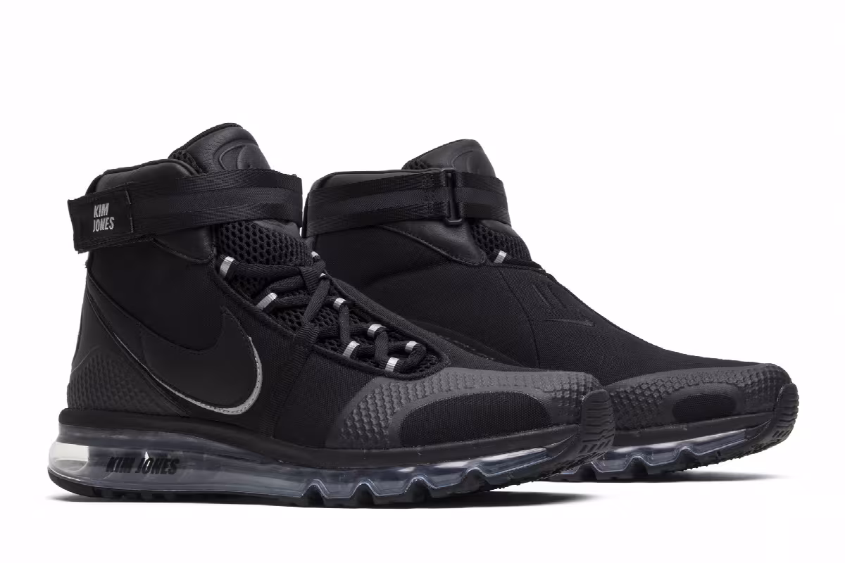 Kim Jones x Nike Air Max 360 High KJ Black, view 9