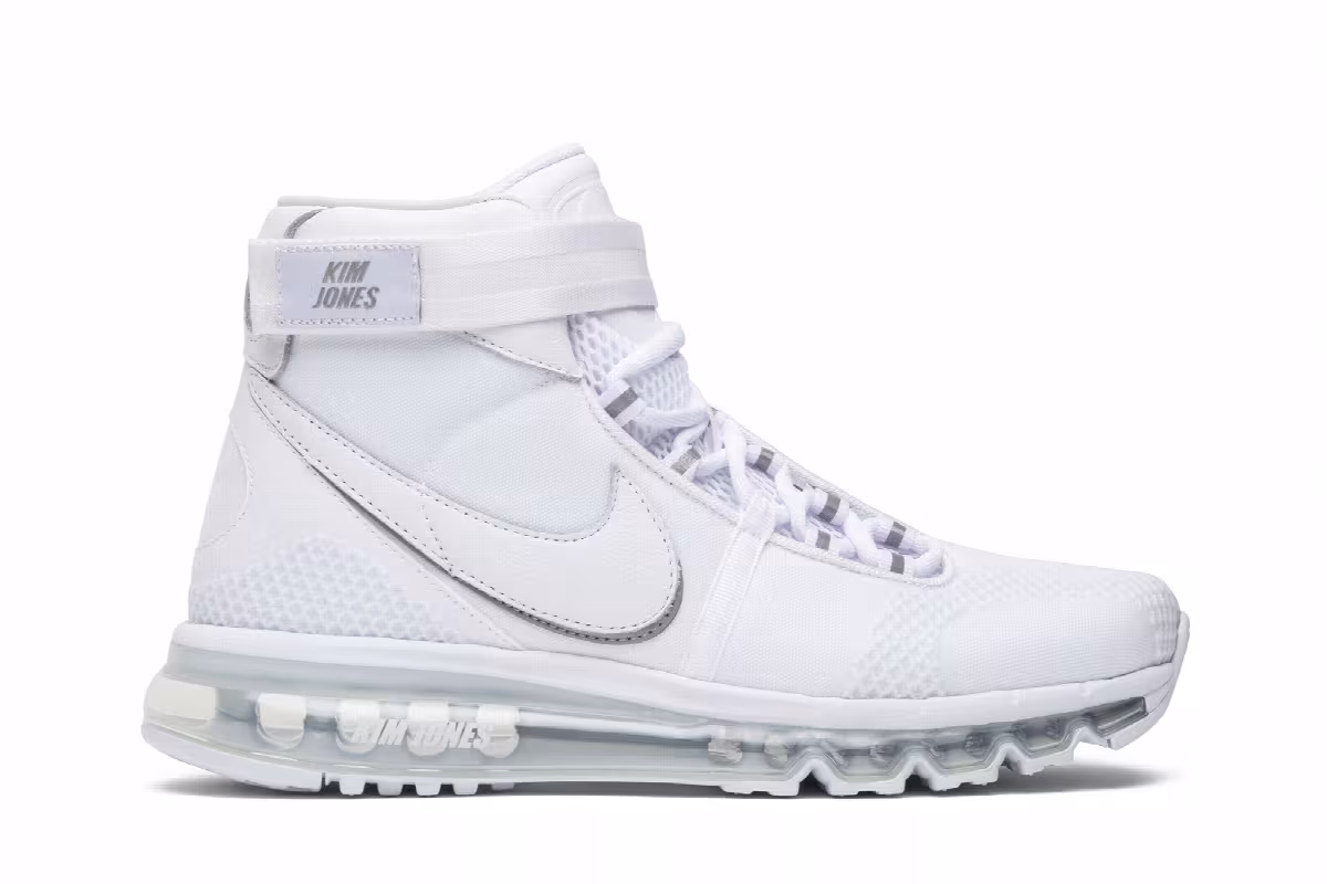 Kim Jones x Nike Air Max 360 High KJ White, view 2
