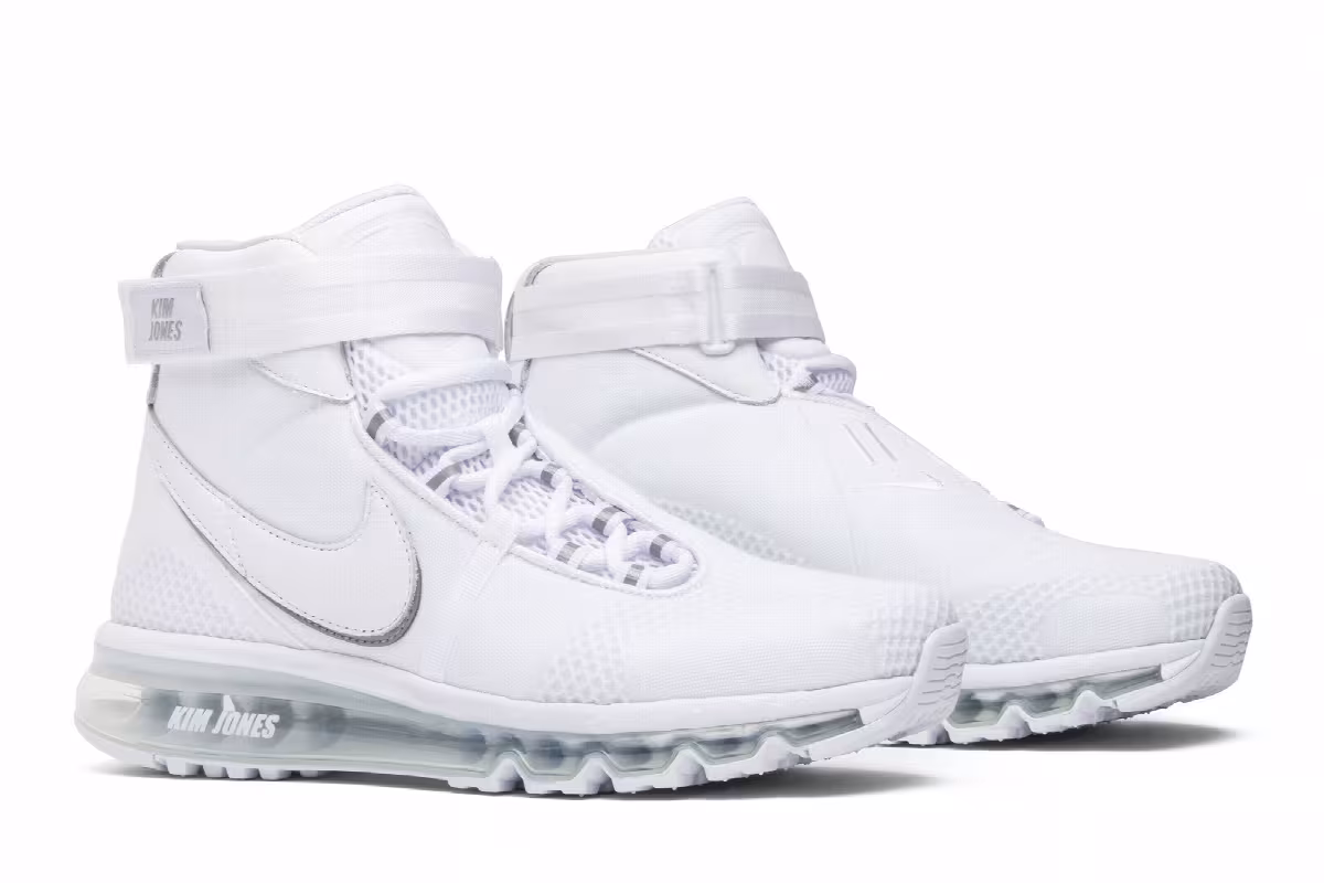 Kim Jones x Nike Air Max 360 High KJ White, view 9