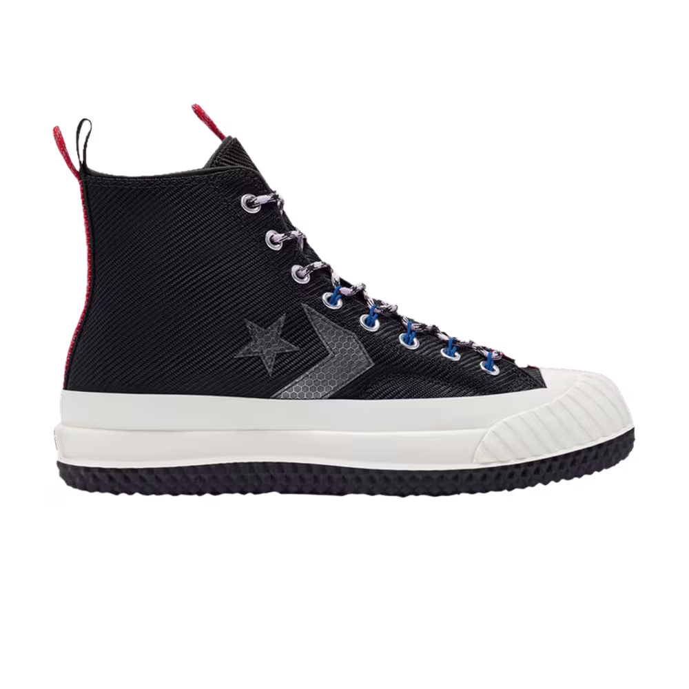 Converse Bosey MC High Metallic Vis - Black Grey