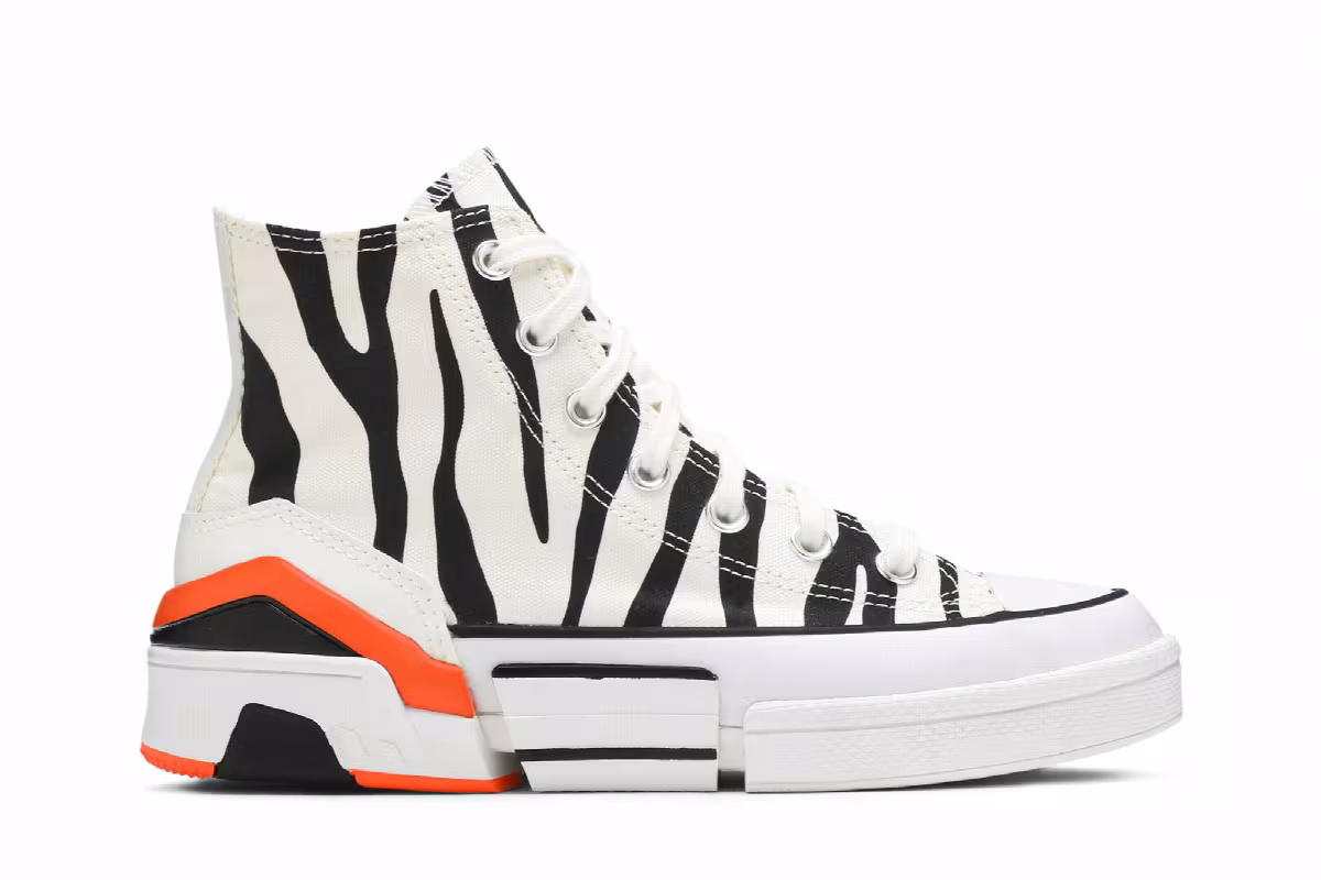 Converse Women's CPX70 High Sunblocked - Zebra Print, view 2