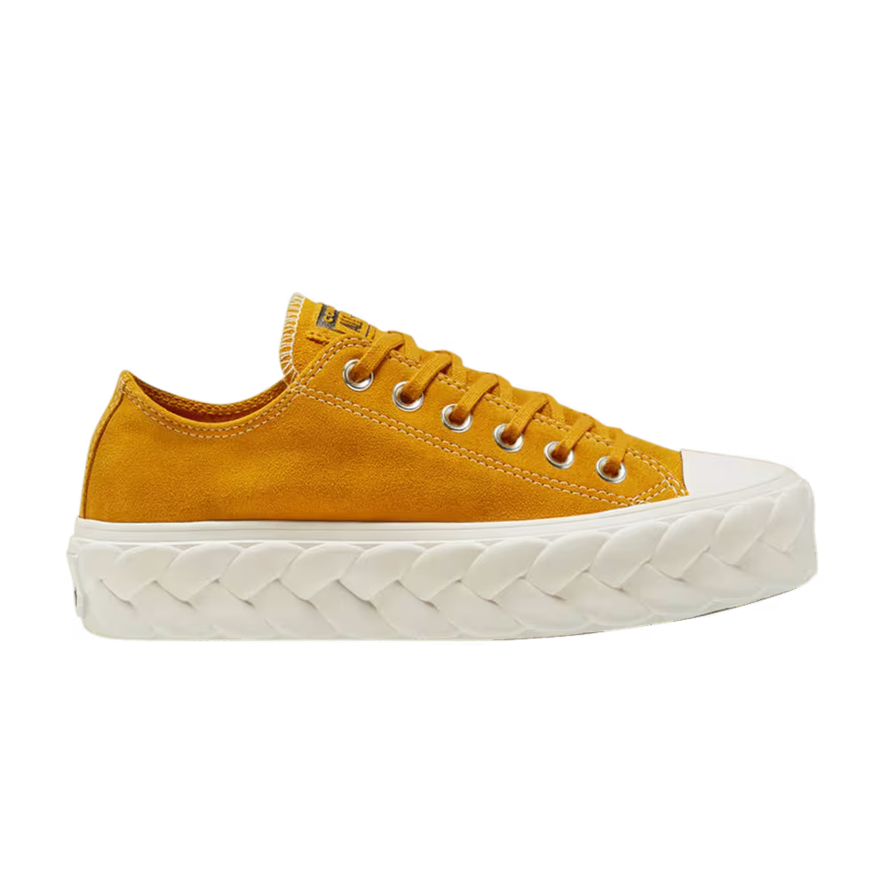 Converse Women's Chuck Taylor All Star Platform Low Runway Cable - Saffron Yellow