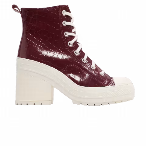 Converse Chuck 70 De Luxe Heel High 'Embossed Crocodile - Cabernet'