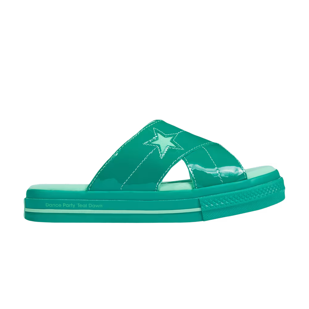 OPI x Converse Women's One Star Sandal Dance Party - Teal Dawn