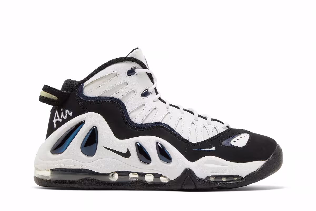 Nike Air Max Uptempo 97 College Navy, view 2