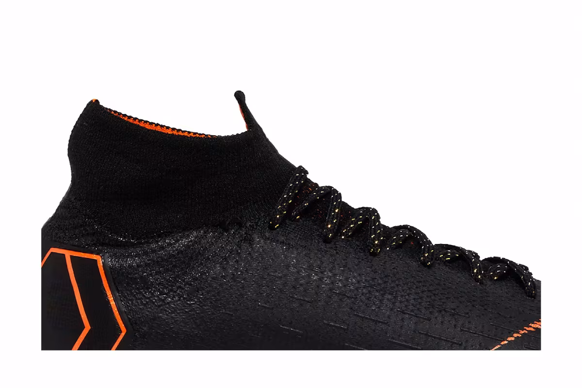 Nike Superfly 6 Elite FG Black Total Orange, view 3