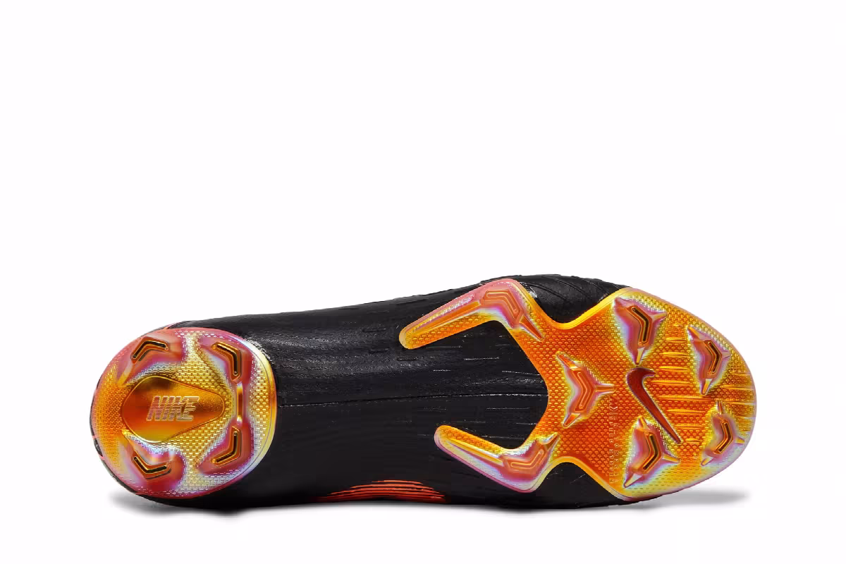 Nike Superfly 6 Elite FG Black Total Orange, view 5