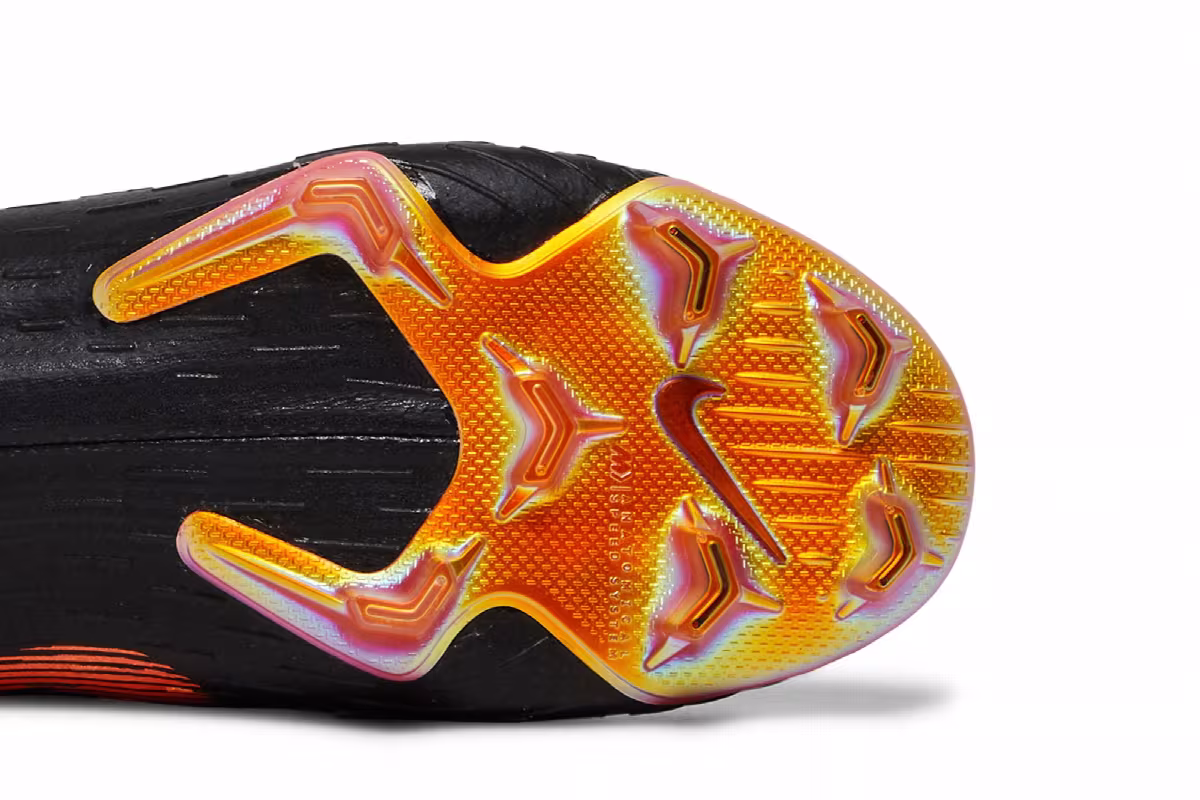 Nike Superfly 6 Elite FG Black Total Orange, view 6