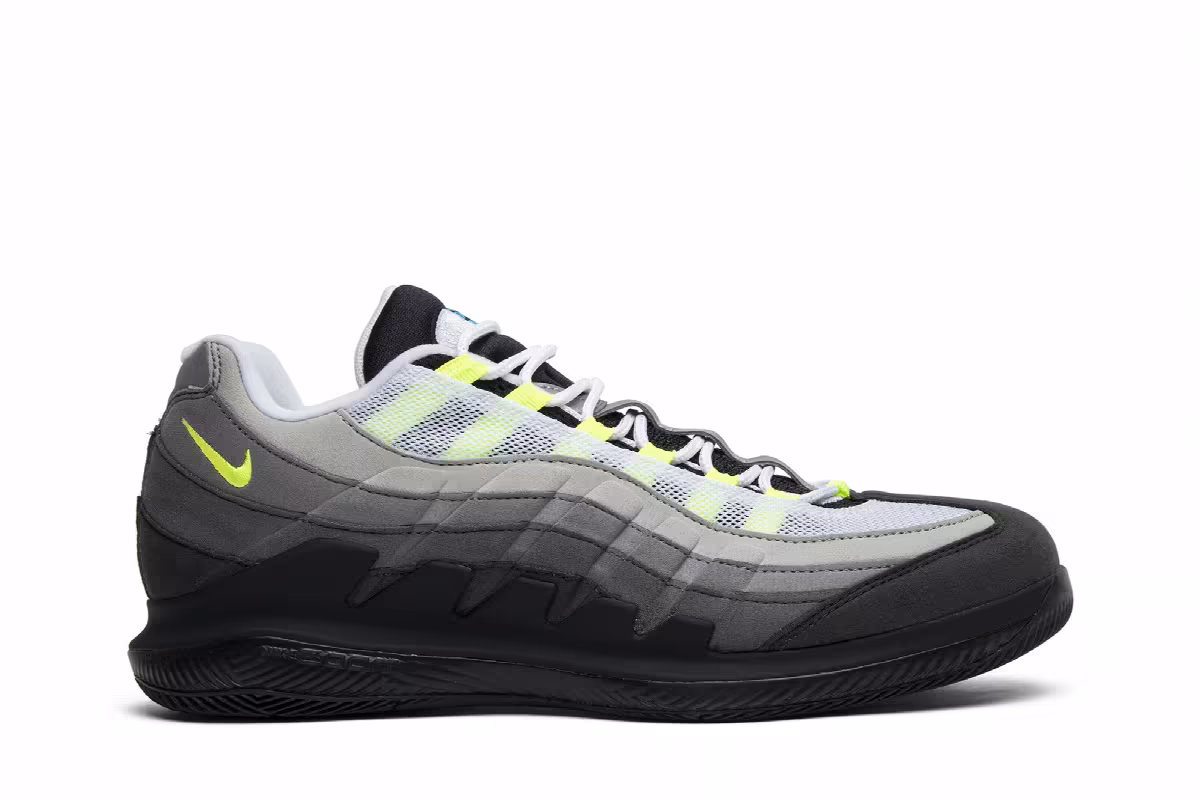 NikeCourt Vapor RF x Air Max 95 Greedy, view 2