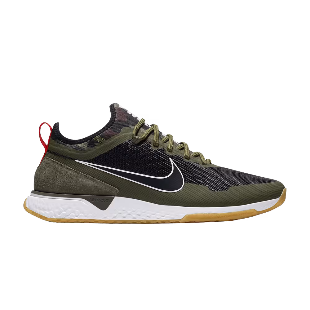 Nike F.C. React Black Cargo Khaki Camo