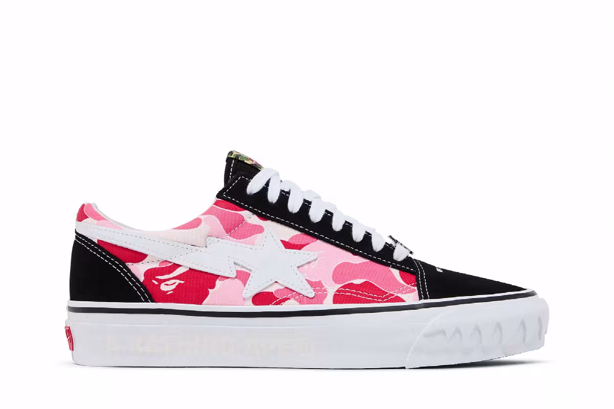 BAPE x Vans Old Skool 36 ABC Camo, view 2