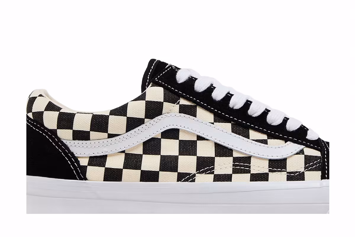 Vans Old Skool 36 LX Checkerboard - Black, view 3
