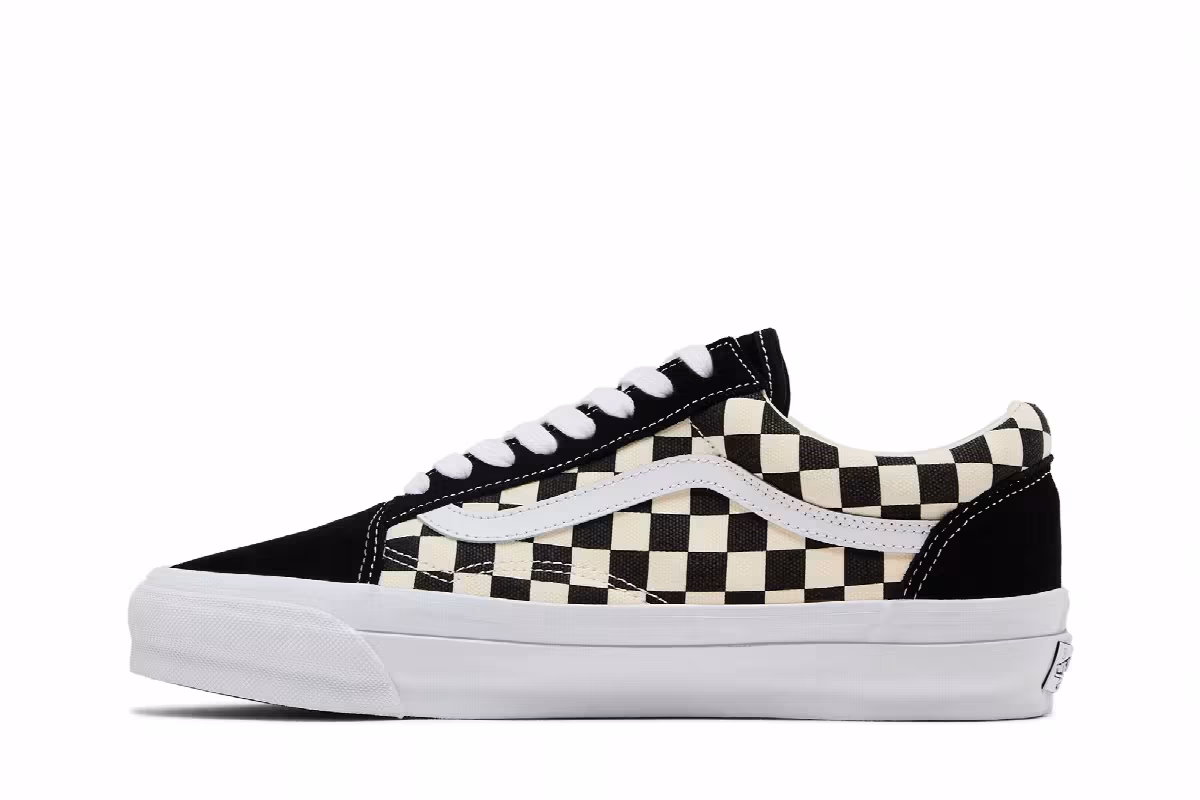 Vans Old Skool 36 LX Checkerboard - Black, view 4