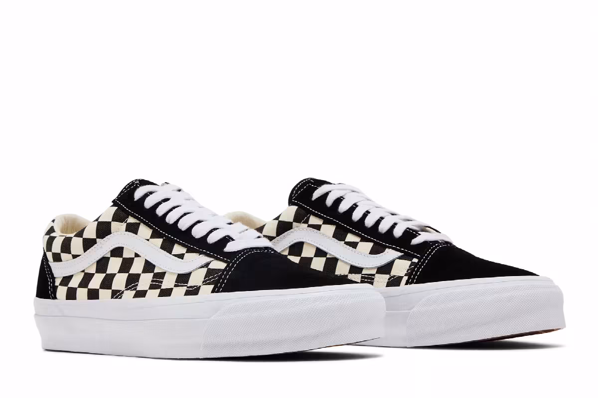 Vans Old Skool 36 LX Checkerboard - Black, view 9