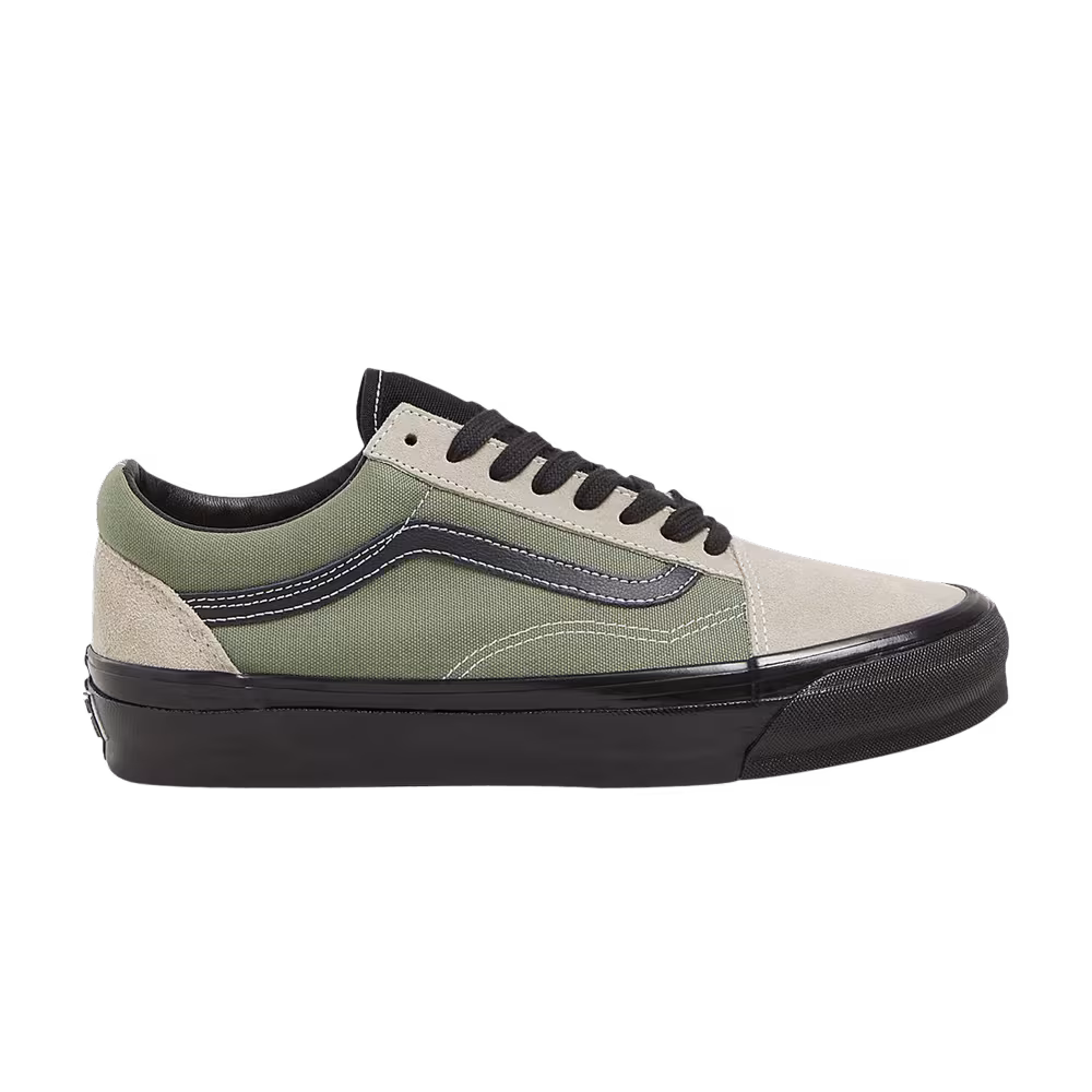 Vans Premium Old Skool 36 Aluminum Grey Olive Green