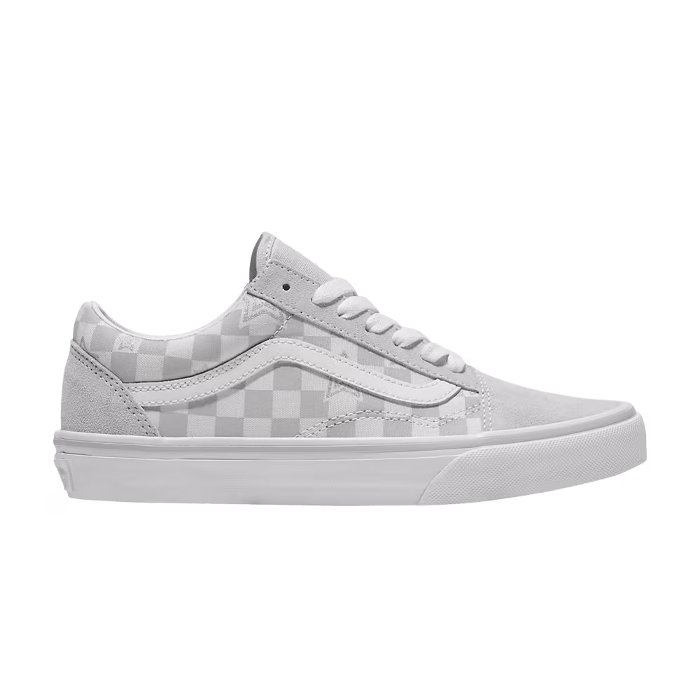Vans Old Skool Checkerboard - Stars Grey