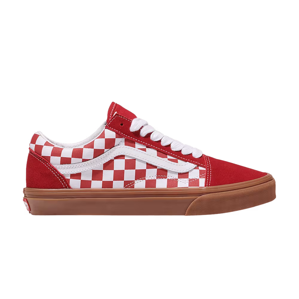 Vans Old Skool Fat Lace - Checkered Red