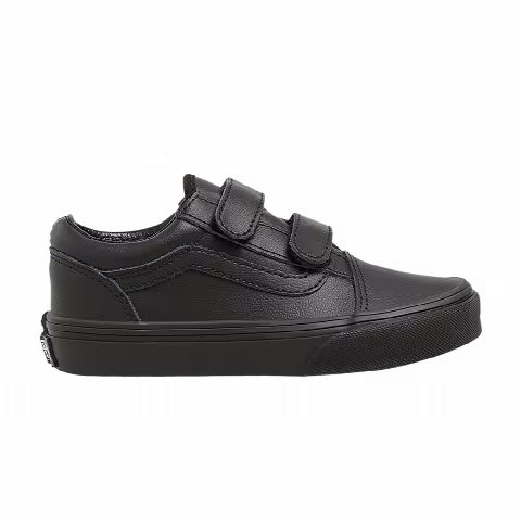 Vans Old Skool V Classic Tumble Kids 'Black Mono'