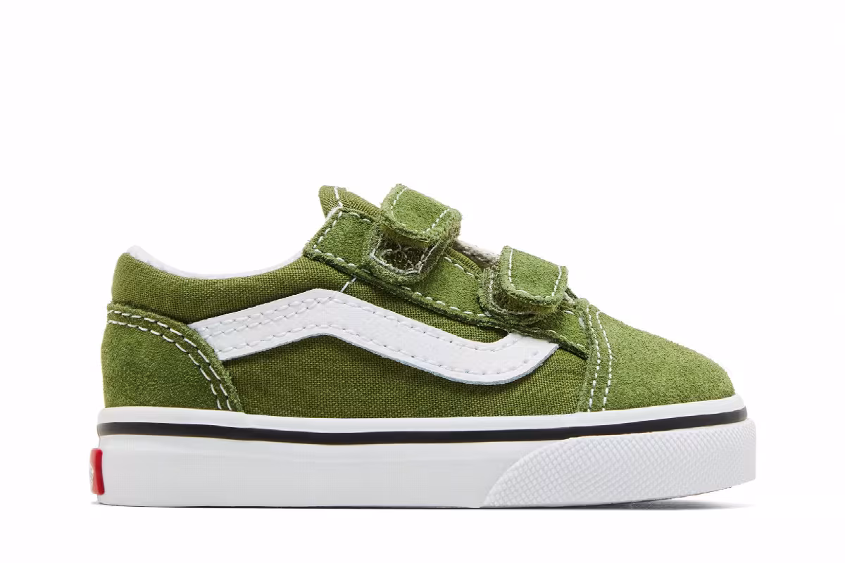 Vans Old Skool V Toddler Pesto, view 2