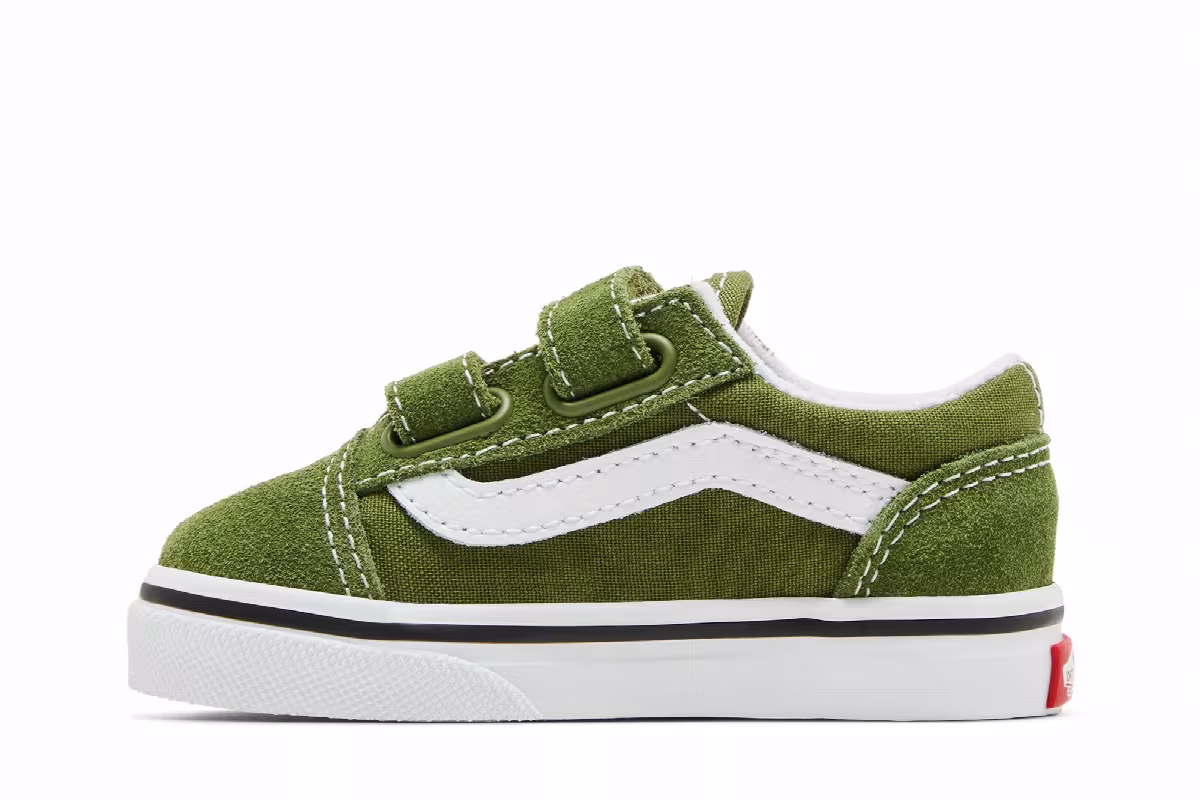 Vans Old Skool V Toddler Pesto, view 4