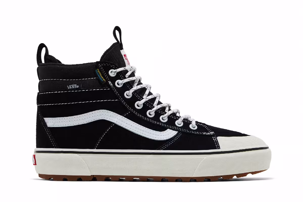 Vans Sk8-Hi Waterproof MTE Black True White, view 2