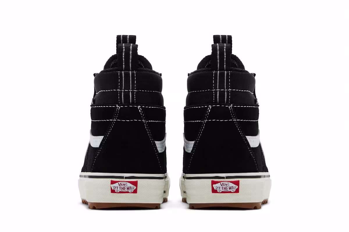 Vans Sk8-Hi Waterproof MTE Black True White, view 7