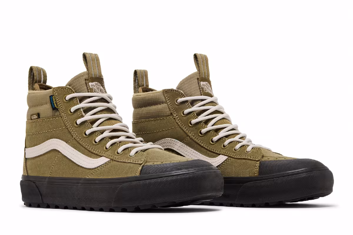 Vans Sk8-Hi Waterproof MTE Olive Drab Green, view 9