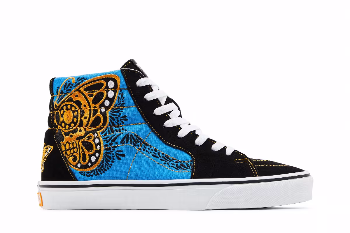 Vans Sk8-Hi Dia De Los Muertos, view 2