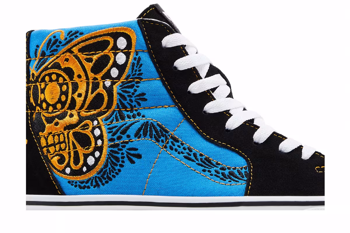 Vans Sk8-Hi Dia De Los Muertos, view 3
