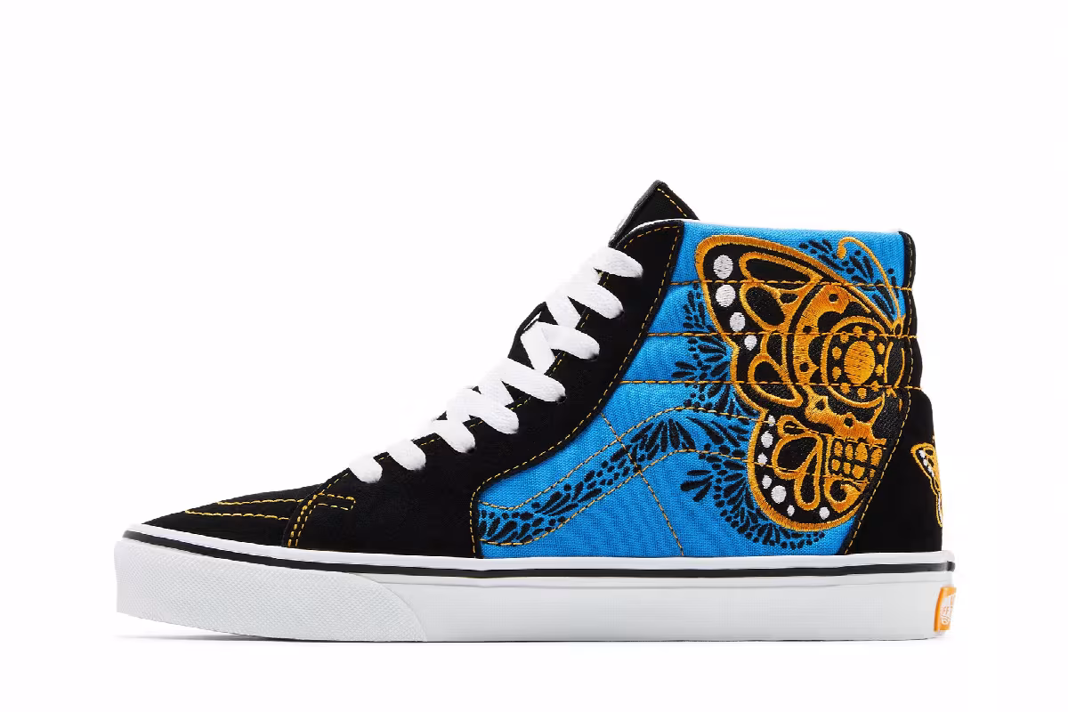 Vans Sk8-Hi Dia De Los Muertos, view 4