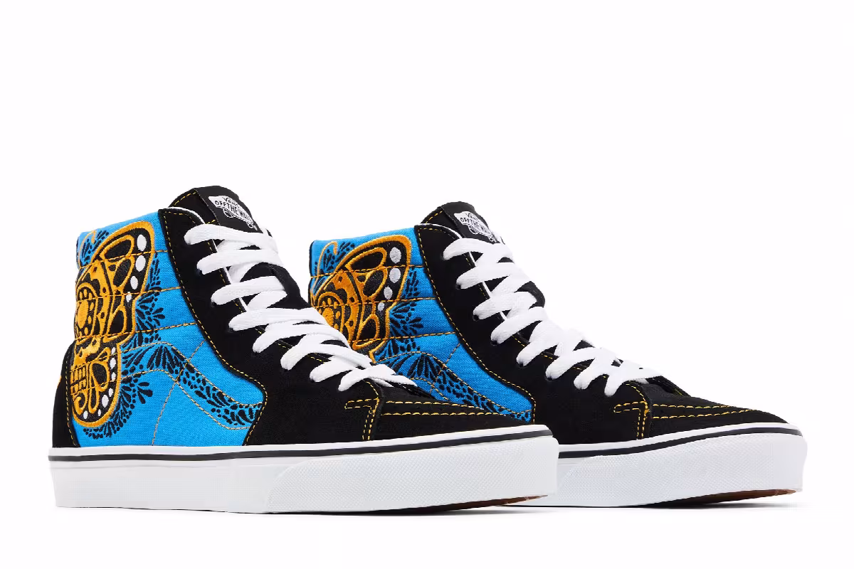 Vans Sk8-Hi Dia De Los Muertos, view 9