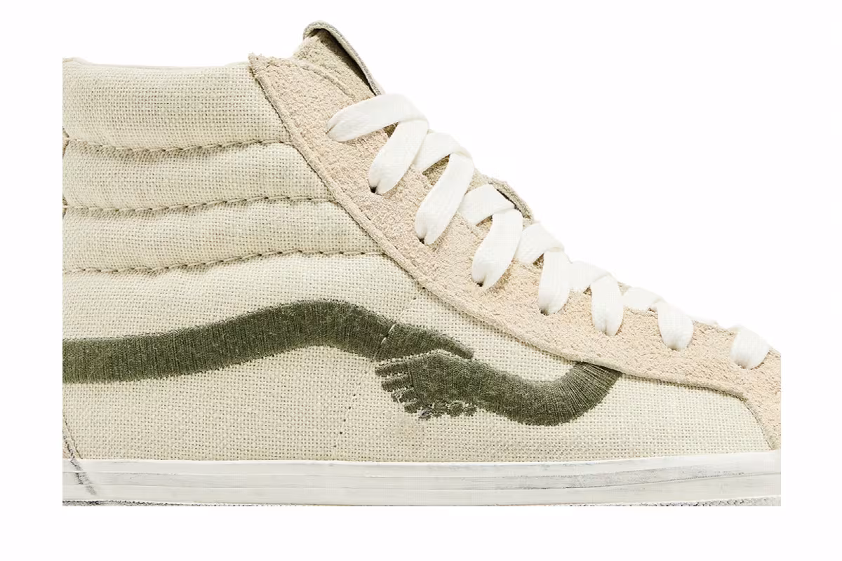 Notre x Vans Sk8-Hi Reissue Bone, view 3