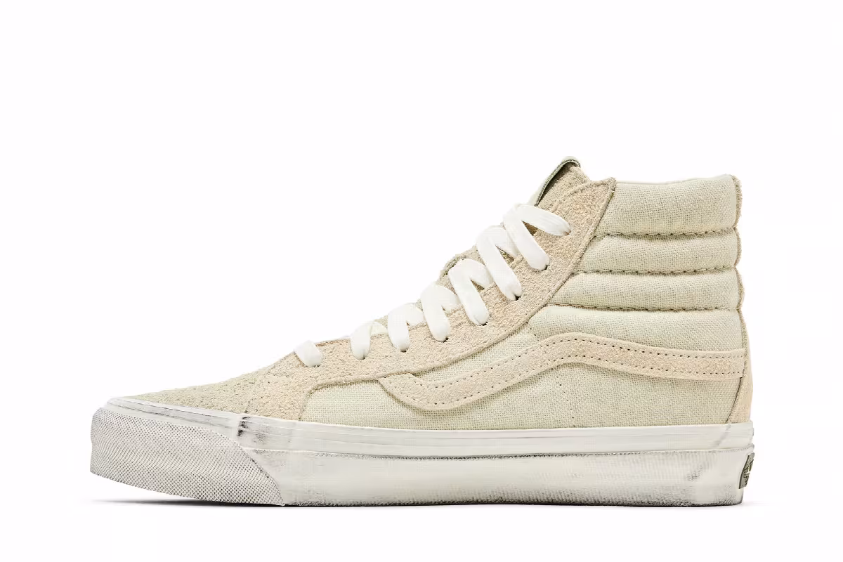 Notre x Vans Sk8-Hi Reissue Bone, view 4