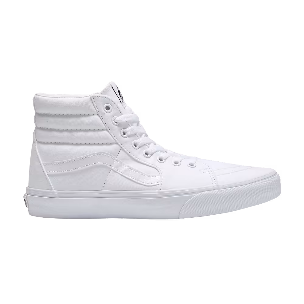 Vans Sk8-Hi Wide Canvas - True White