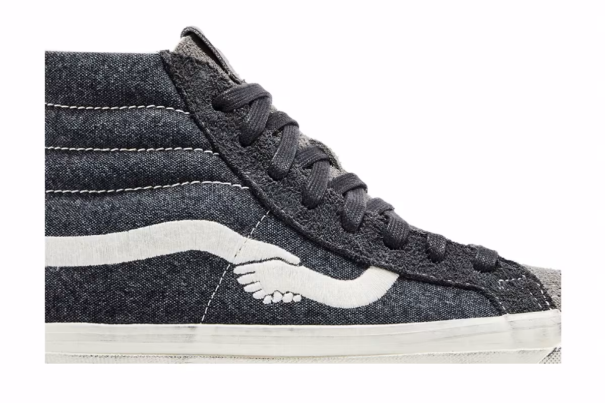 Notre x Vans Sk8-Hi Reissue Raven, view 3