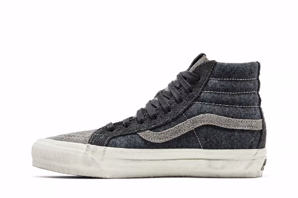 Notre x Vans Sk8-Hi Reissue Raven, view 4