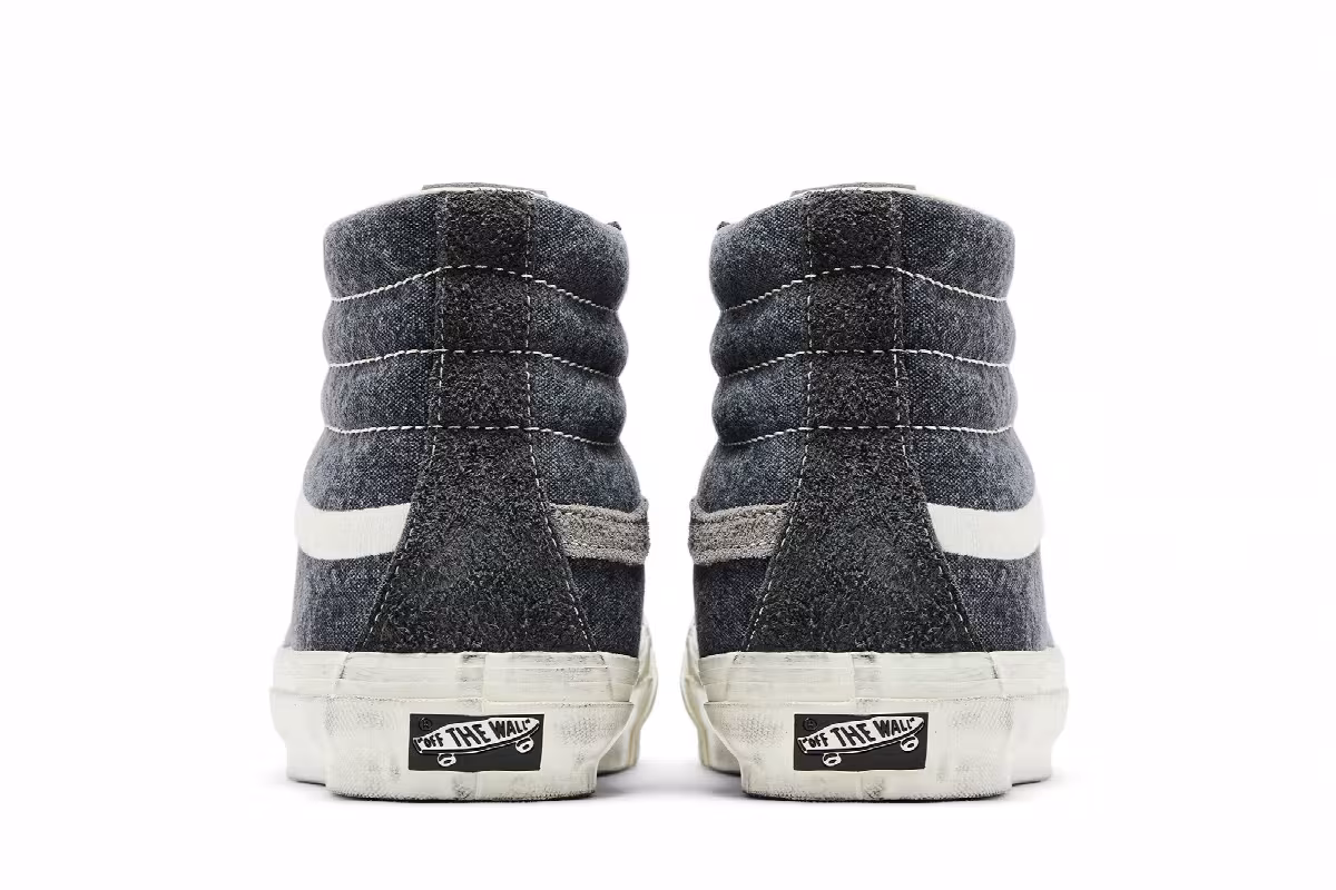 Notre x Vans Sk8-Hi Reissue Raven, view 7