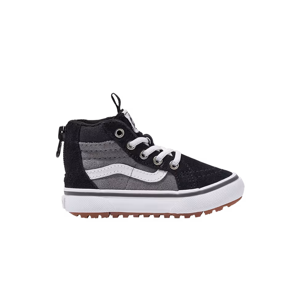 Vans Sk8-Hi Zip MTE Toddler Insulated - Black Grey
