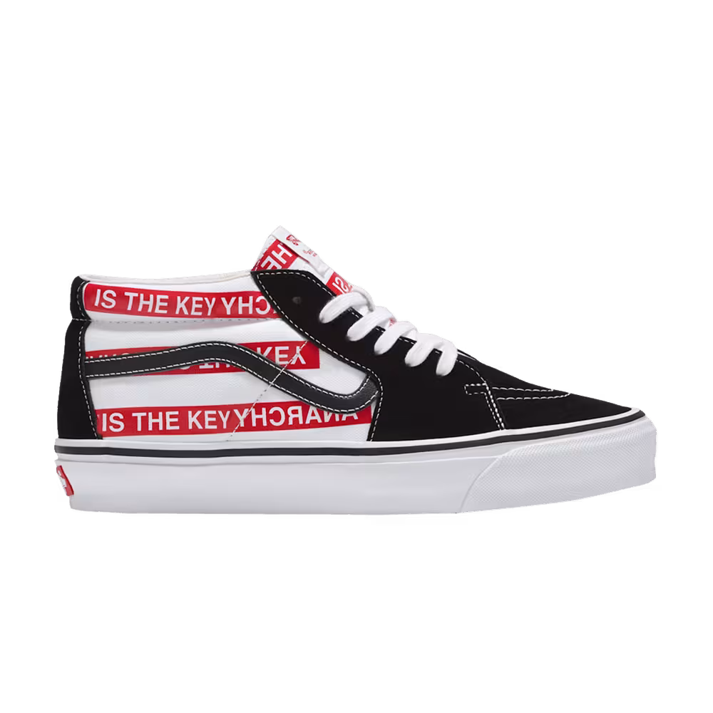 Undercover x Vans Premium Sk8-Mid 83 Anarchy is the Key