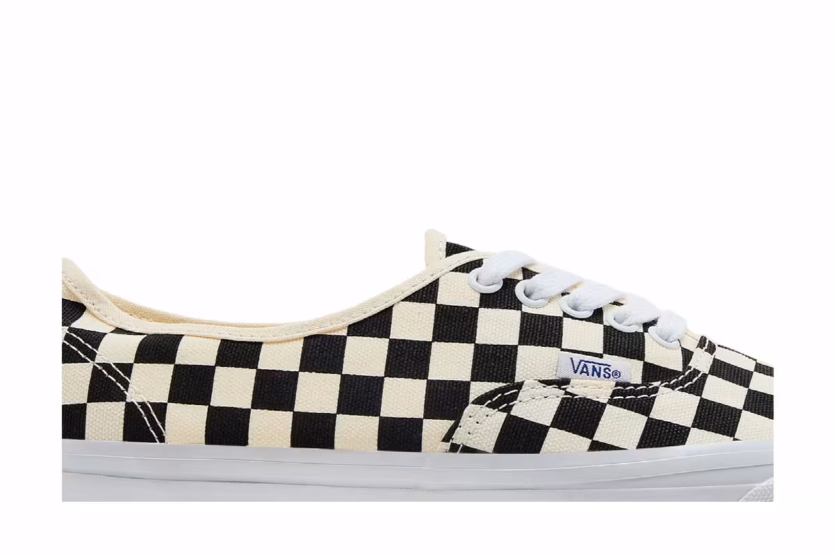 Vans Authentic Reissue 44 LX Checkerboard - Black White, view 3