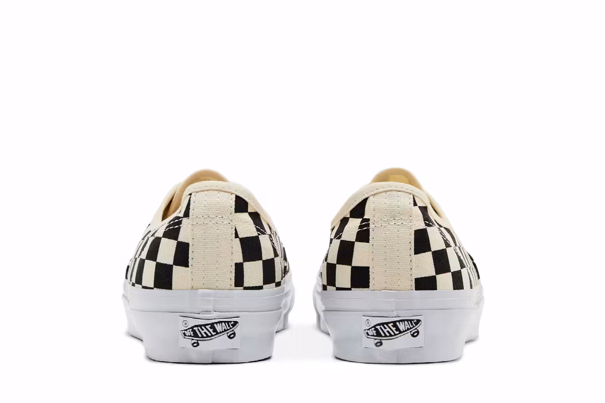 Vans Authentic Reissue 44 LX Checkerboard - Black White, view 7