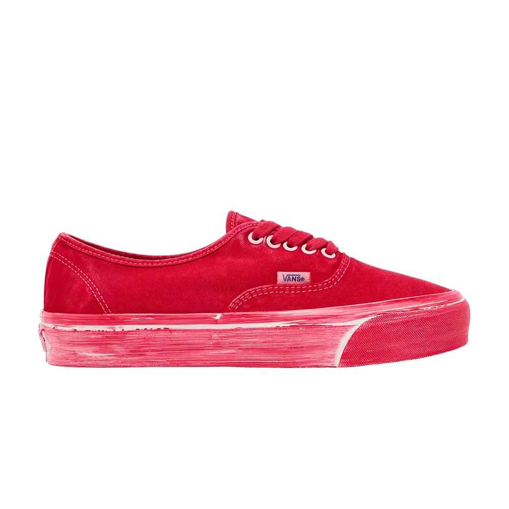 Vans Premium Authentic 44 Tomato Puree Red Dip Dyed
