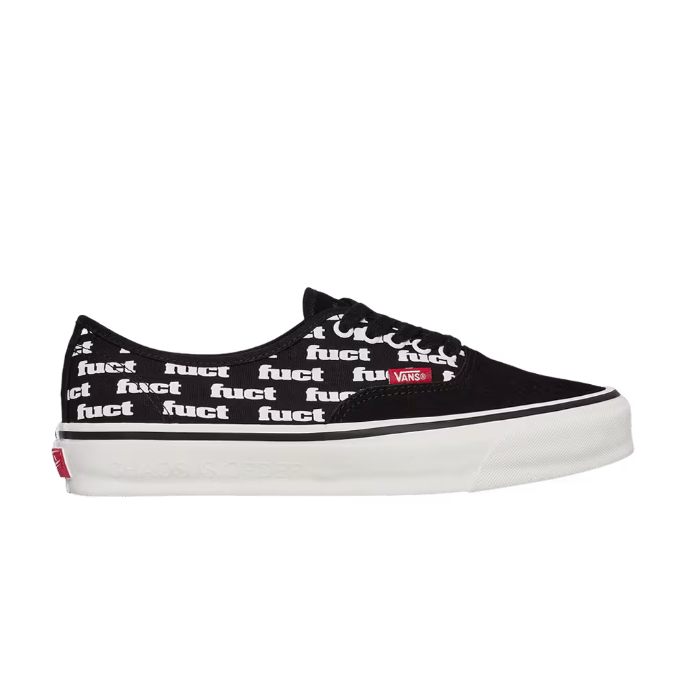 FUCT x Slam Jam x Vans Authentic Reissue 44 LX Black Marshmallow