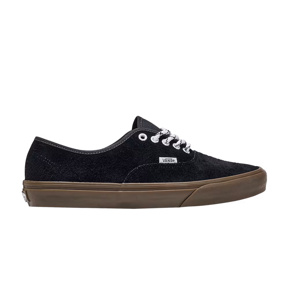 Vans Authentic Hairy Suede - Phantom Black Gum