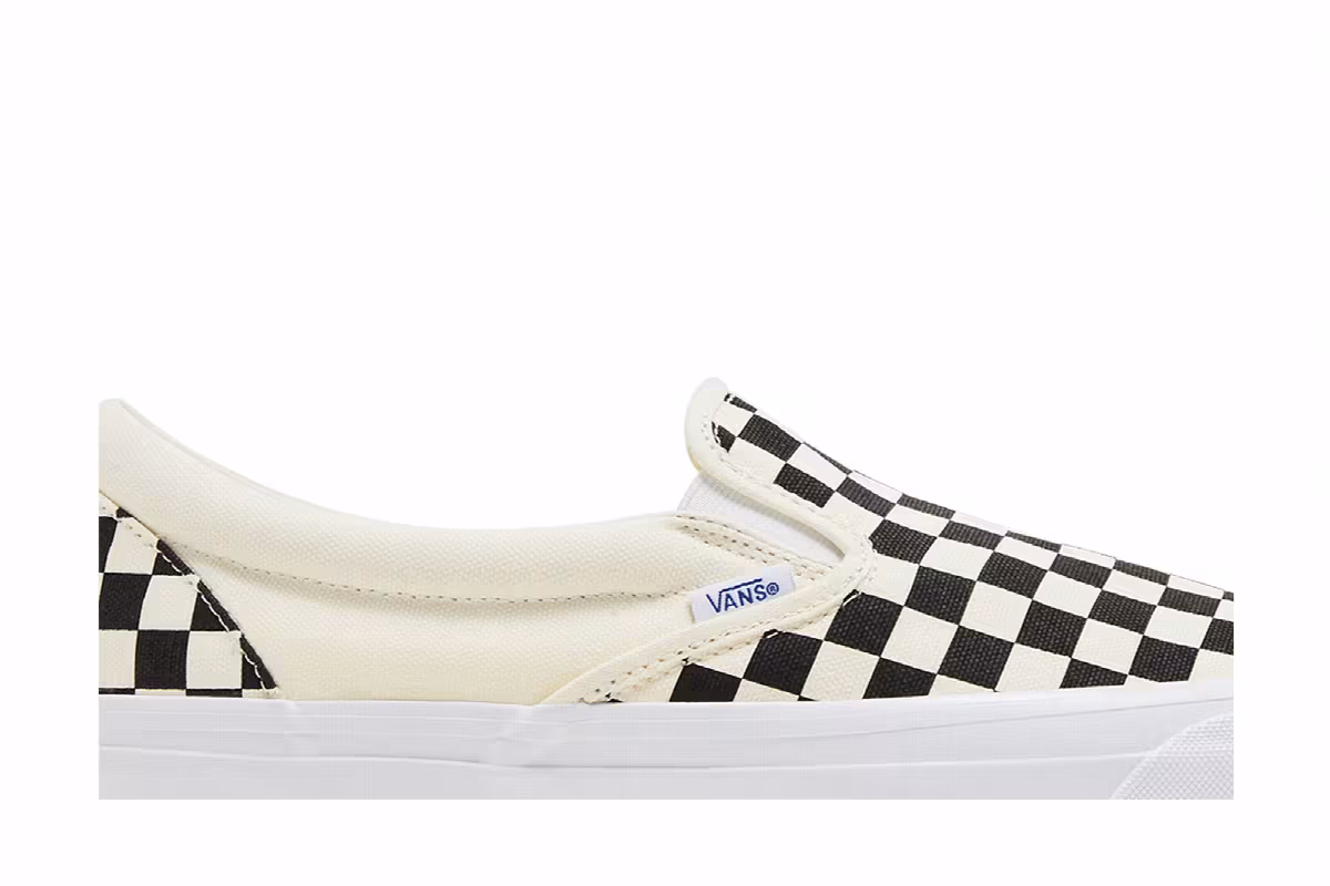 Vans Slip-On Reissue 98 LX Checkerboard - Black, view 3