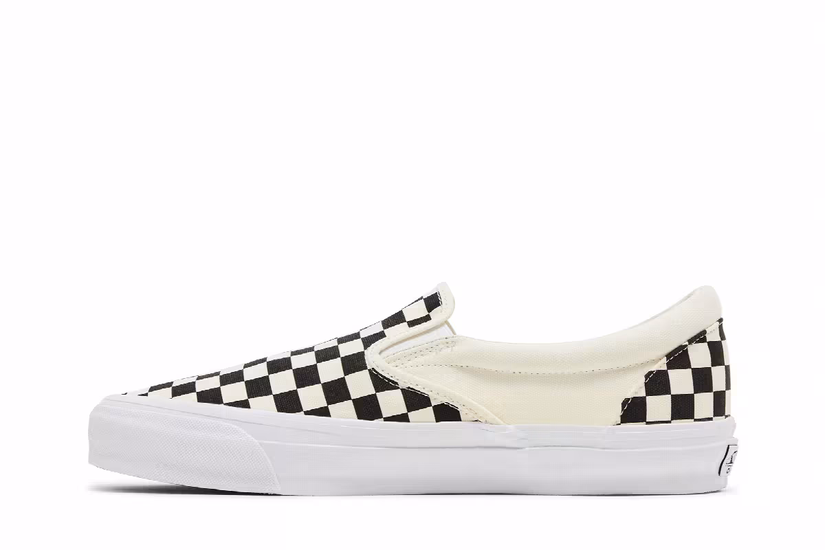 Vans Slip-On Reissue 98 LX Checkerboard - Black, view 4