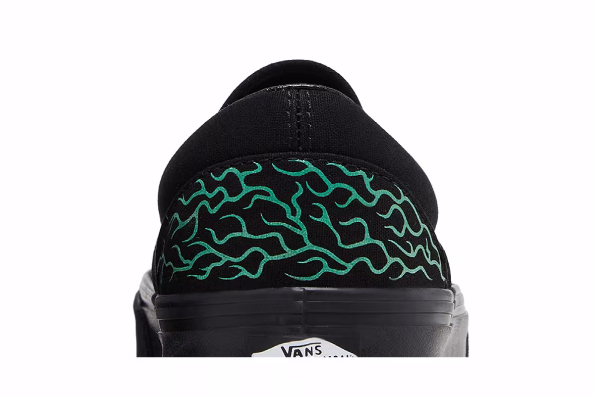 Vans Classic Slip-On Evil Omens Glow, view 8