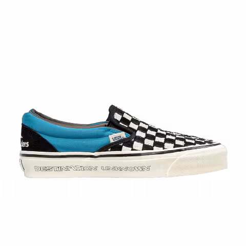 Liberaiders x Vans Classic Slip-On 98 DX 'Destination Unknown - Checkerboard Blue'